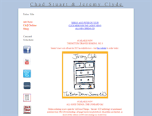 Tablet Screenshot of chadandjeremy.net